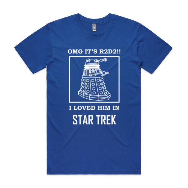 OMG R2D2 BLUE MENS Thumbnail