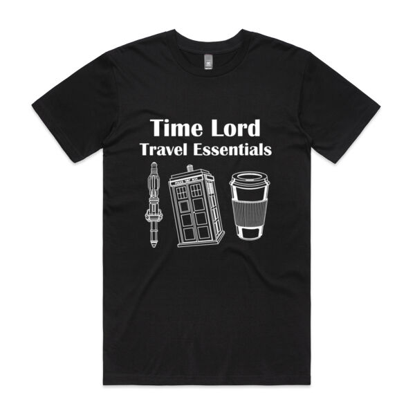 Time Lord Travel Essentials - Tshirt for Dr Who Fans 2 Thumbnail