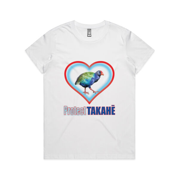 Protect Takahe - AS Colour - Women's Maple Crew Tee Thumbnail