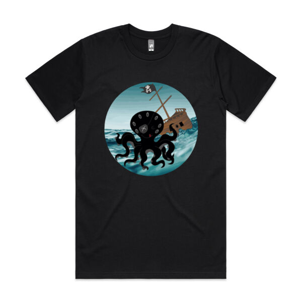 Happy Kraken - AS Colour - Classic Tee (Heavy Weight) Thumbnail