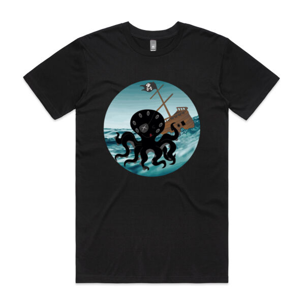 Happy Kraken - AS Colour - Staple Crew Tee (Premium) Thumbnail