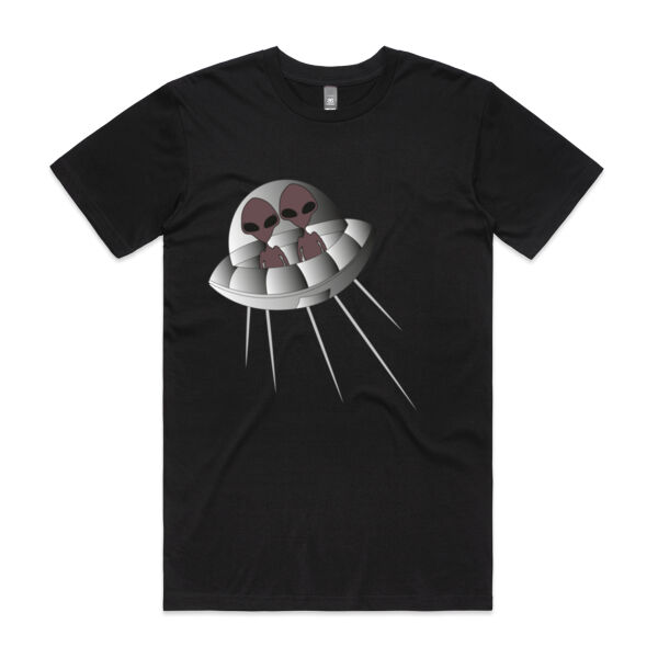 Alien First Date - AS Colour - Staple Crew Tee (Premium) Thumbnail