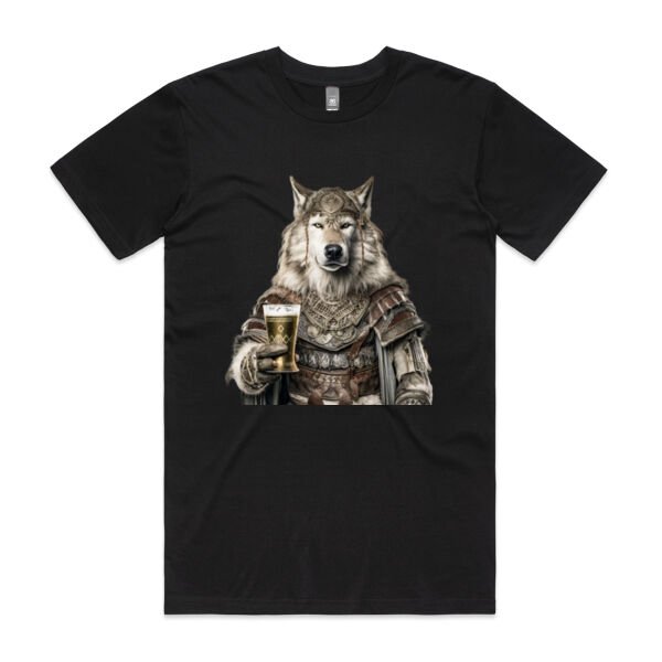 Viking Dog & Beer - AS Colour - Staple Crew Tee (Premium) Thumbnail